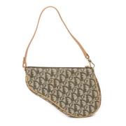 Pre-owned Canvas dior-bags Dior Vintage , Beige , Dames