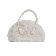 Eco Bont Schelp Handtas THEMOIRè , Beige , Dames