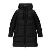 Lange Caty Hooded Donsjas RefrigiWear , Black , Dames