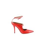 Pre-owned Leather heels Givenchy Pre-owned , Red , Dames