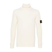 Natuurlijke Turtle Neck Jumper Stone Island , Beige , Heren