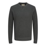 Klassieke Gebreide Trui Jack & Jones , Gray , Heren