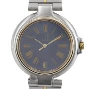 Pre-owned Glass watches Dunhill Pre-owned , Blue , Dames