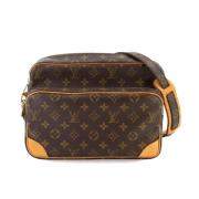 Pre-owned Canvas shoulder-bags Louis Vuitton Vintage , Brown , Dames