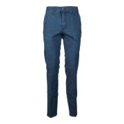 Katoen Elastaan Broek Club OF Comfort , Blue , Heren