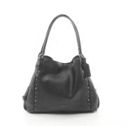 Pre-owned Leather handbags Coach Pre-owned , Black , Dames