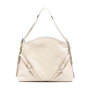 Schoudertas met logo-gespdetail Givenchy , Beige , Dames