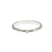 Pre-owned Platinum rings Cartier Vintage , Gray , Dames