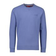 Blauwe herentrui Superdry , Blue , Heren