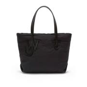 Anker Logo Gewatteerde Tote Tas JW Anderson , Black , Dames