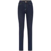 Stijlvolle Denim Jeans voor Mannen Philipp Plein , Blue , Dames