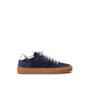 Blauwe Suède Sneakers Soho-W P448 , Blue , Dames