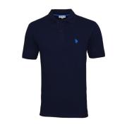 Basis Polo Shirt U.s. Polo Assn. , Blue , Heren