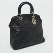 Pre-owned Leather dior-bags Dior Vintage , Black , Dames