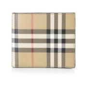 Bruine Billfold Portemonnee Heren Accessoires Burberry , Beige , Heren