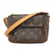 Pre-owned Fabric shoulder-bags Louis Vuitton Vintage , Brown , Dames