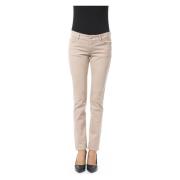 Slim Fit Broek met Zakken By Byblos , Beige , Dames