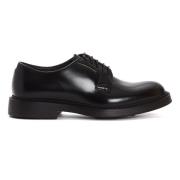 Bruine Veterschoenen Derby Doucal's , Black , Heren