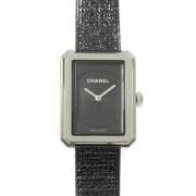 Pre-owned Glass watches Chanel Vintage , Black , Dames