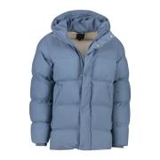 Lichtblauwe Winterjas Elvine , Blue , Heren