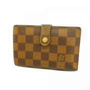 Pre-owned Fabric wallets Louis Vuitton Vintage , Brown , Dames