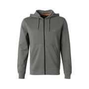 Grijs Hooded Sweatvest met Rits Hugo Boss , Green , Heren