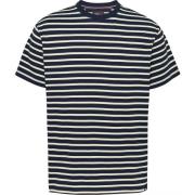 Breton Stripe Tee Shirt Regular Tommy Jeans , Multicolor , Heren