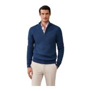 Blauwe heren trui Cavallaro , Blue , Heren