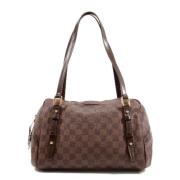 Pre-owned Canvas shoulder-bags Louis Vuitton Vintage , Brown , Dames