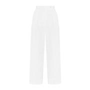 4G Emblem Broek Givenchy , White , Dames