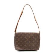 Pre-owned Canvas shoulder-bags Louis Vuitton Vintage , Brown , Dames