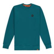 Benja Crewneck Aspact , Blue , Heren