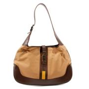 Pre-owned Fabric shoulder-bags Gucci Vintage , Brown , Dames