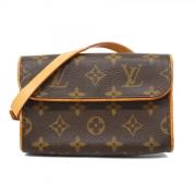 Pre-owned Fabric crossbody-bags Louis Vuitton Vintage , Brown , Dames