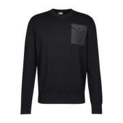 Punt gebreide crewneck 655042-544305 Karl Lagerfeld , Black , Heren