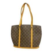 Pre-owned Fabric shoulder-bags Louis Vuitton Vintage , Brown , Dames