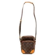 Pre-owned Canvas louis-vuitton-bags Louis Vuitton Vintage , Brown , Da...