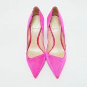 Pre-owned Canvas heels Dior Vintage , Pink , Dames