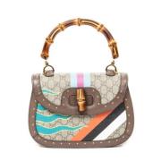 Pre-owned Canvas handbags Gucci Vintage , Multicolor , Dames