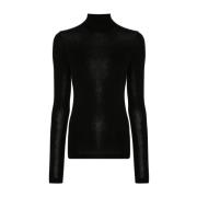 Stijlvolle Sweaters Collectie Agolde , Black , Dames