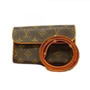 Pre-owned Fabric crossbody-bags Louis Vuitton Vintage , Brown , Dames