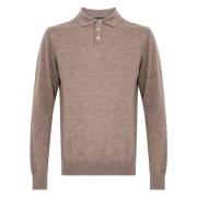 Beige Sweater Collectie Daniele Fiesoli , Beige , Heren