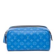 Pre-owned Fabric louis-vuitton-bags Louis Vuitton Vintage , Blue , Dam...