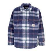 Geruite Fleece Shirt met Knoopsluiting Carhartt Wip , Multicolor , Her...