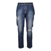 Slim-fit Jeans Daniele Alessandrini , Blue , Heren