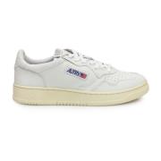 Witte lage sneakers met logo Autry , White , Heren