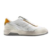 Witte Leren Sneakers voor Mannen Pantofola d'Oro , White , Heren