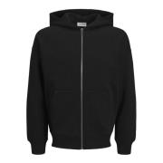 Urban Edge Hoodie Jack & Jones , Black , Heren