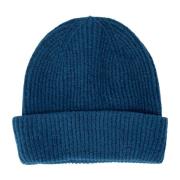 Herfst/Winter Beanie Hoed Collectie Vila , Blue , Dames