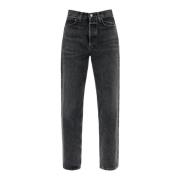 Regeneratieve Katoen Denim Kelly Jeans Agolde , Black , Dames